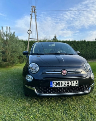 Fiat 500 cena 46500 przebieg: 17800, rok produkcji 2021 z Supraśl małe 79